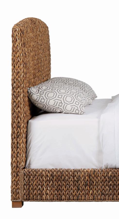 Laughton Woven Banana Leaf California King Headboard Amber - 300501KWB1