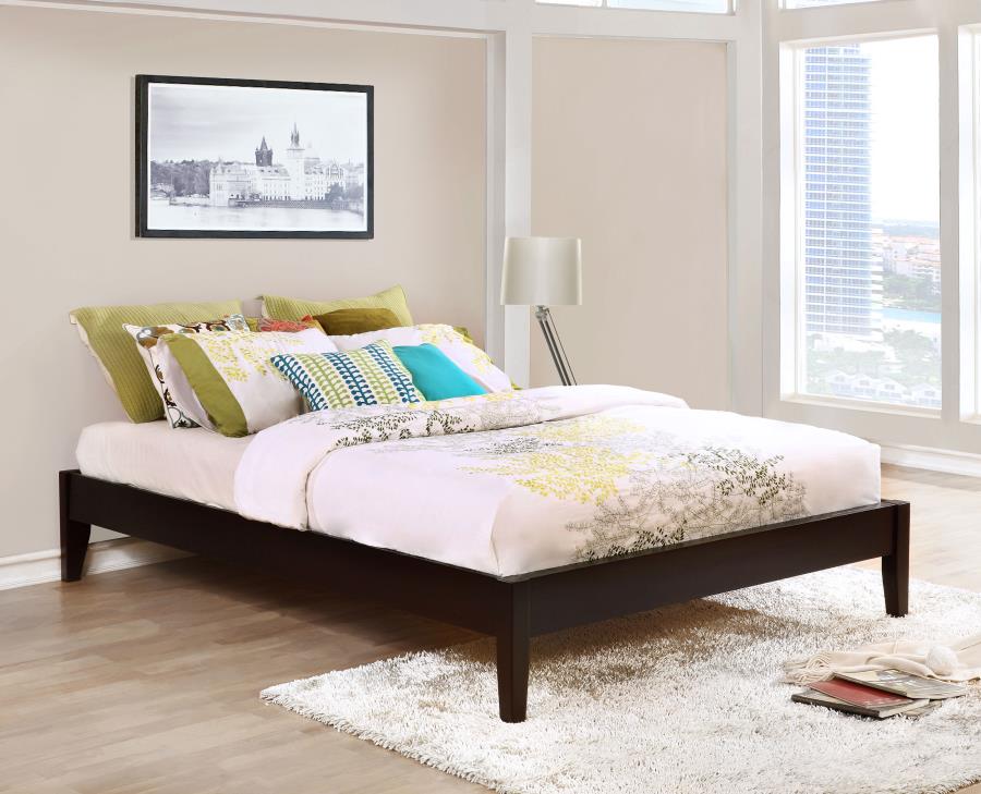 Hounslow California King Universal Platform Bed Cappuccino - 300555KW