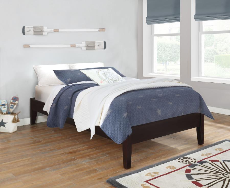 Hounslow Twin Universal Platform Bed Cappuccino - 300555T