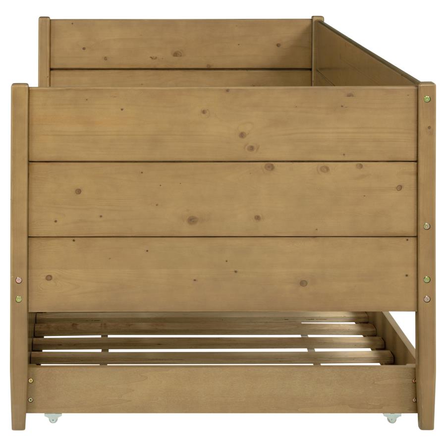 Calinda Wood Twin Daybed With Trundle Natural - 300685