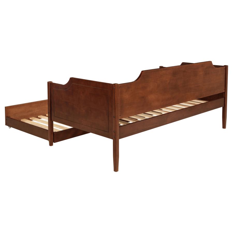 Redding Wood Twin Daybed With Trundle Cherry - 300687