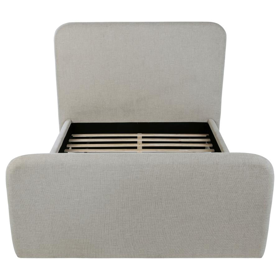 Wren Upholstered Queen Panel Bed Grey - 302052Q