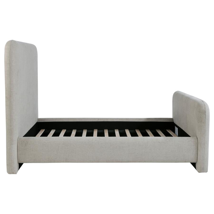 Wren Upholstered Queen Panel Bed Grey - 302052Q