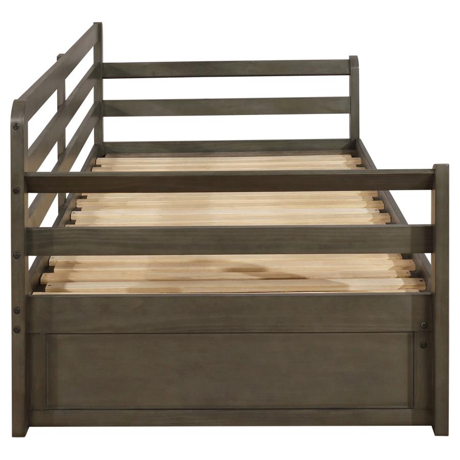 Sorrento 2-drawer Twin XL Daybed with Extension Trundle Grey - 305706