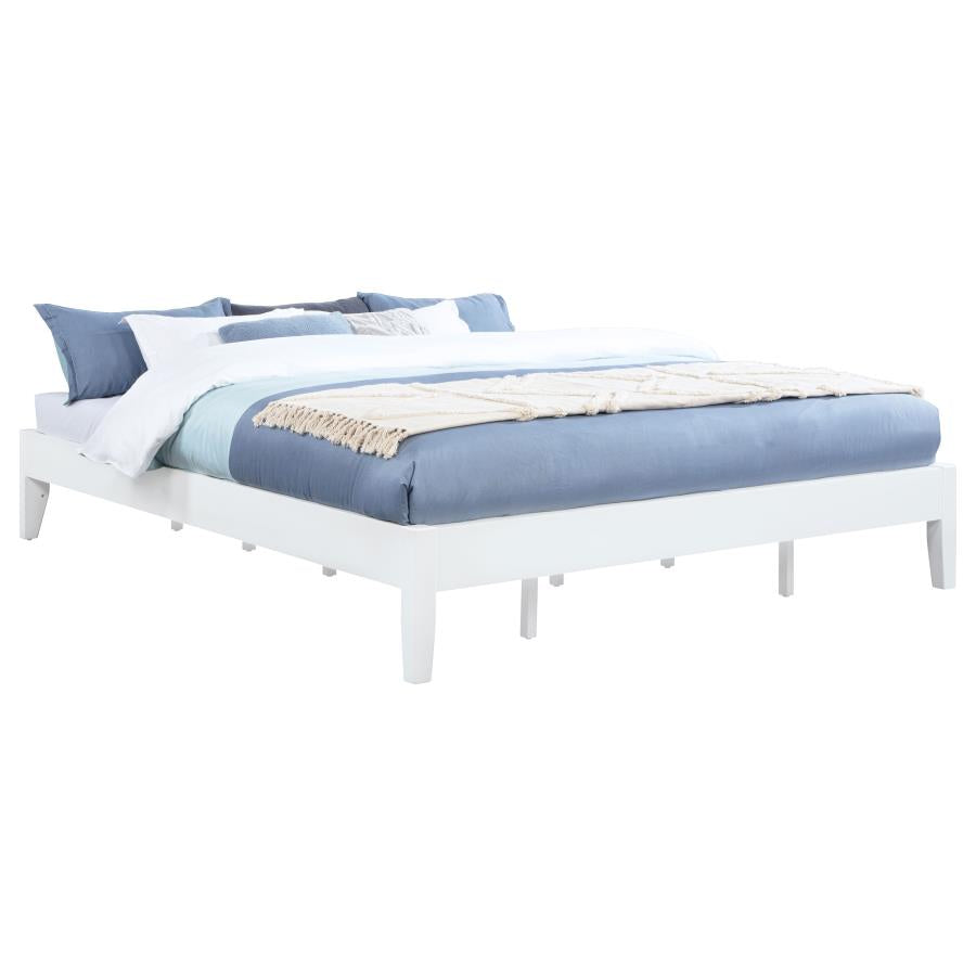 Hounslow California King Universal Platform Bed White - 306128KW