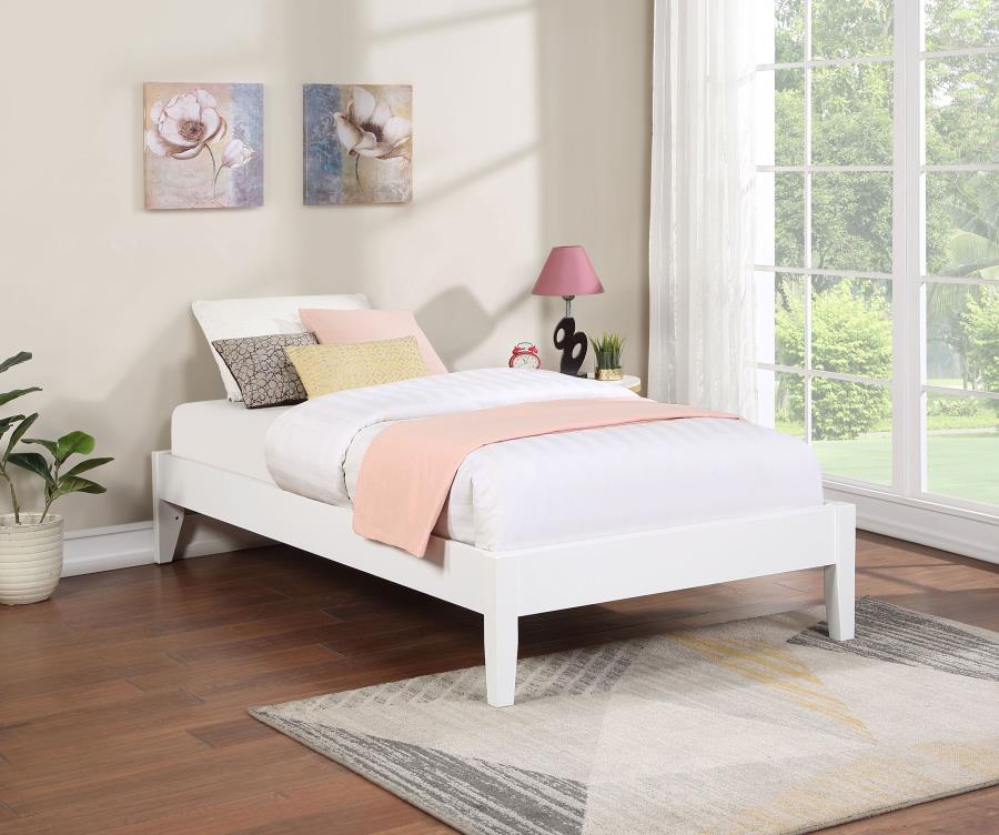 Hounslow Twin Universal Platform Bed White - 306128T