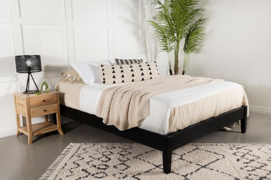 Hounslow California King Universal Platform Bed Black - 306129KW