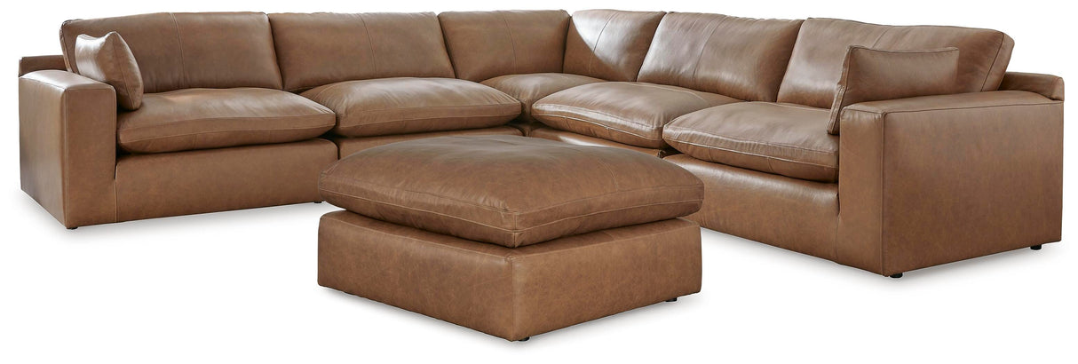 Emilia 5-Piece Sectional and Ottoman - 30901U1