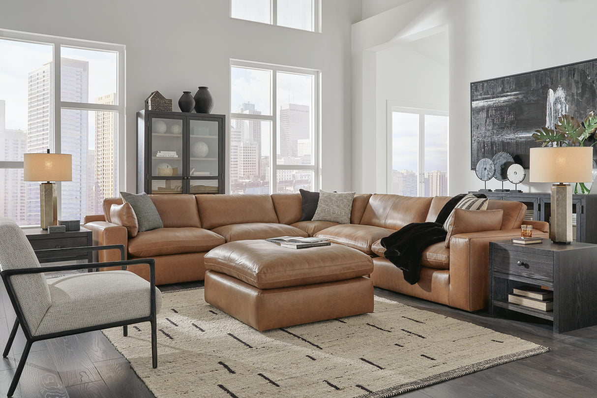 Emilia 5-Piece Sectional and Ottoman - 30901U1