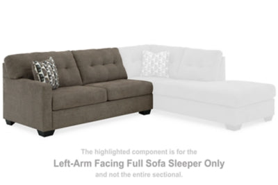 Mahoney Left-Arm Facing Full Sofa Sleeper - 3100510