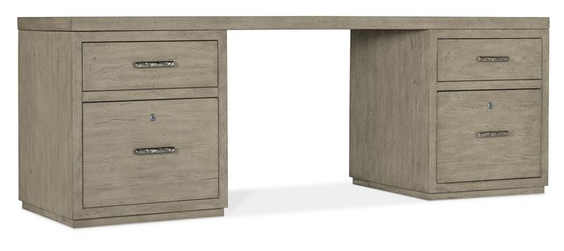 Linville Falls 84" Desk with Two Files - 6150-10913-85