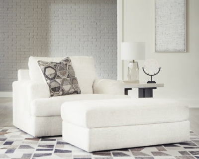 Karinne Oversized Chair and Ottoman - 31403U3