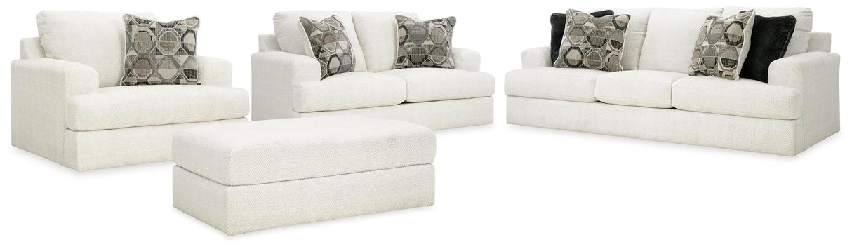Karinne Sofa, Loveseat, Oversized Chair and Ottoman - 31403U4