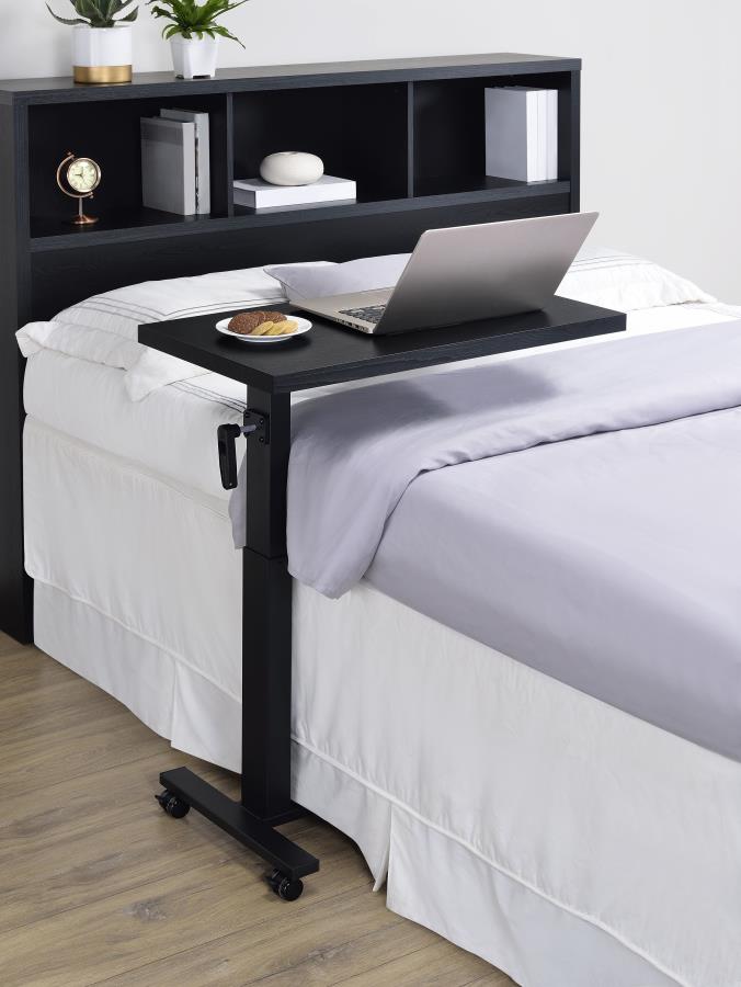 Westpark Height Adjustable Mobile Bedroom C-Table Black - 315856