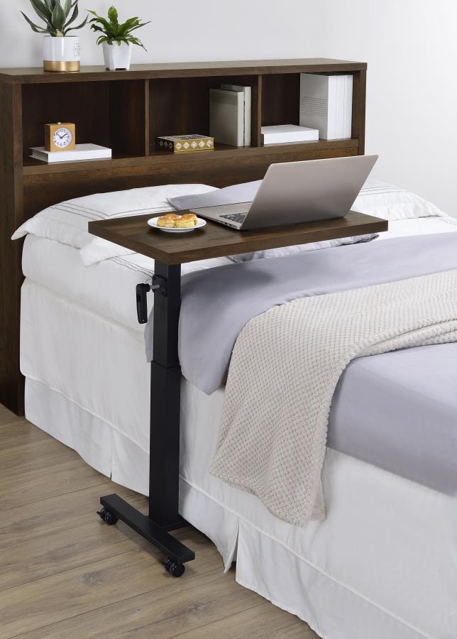 Westpark Height Adjustable Mobile Bedroom C-Table Dark Pine - 315886