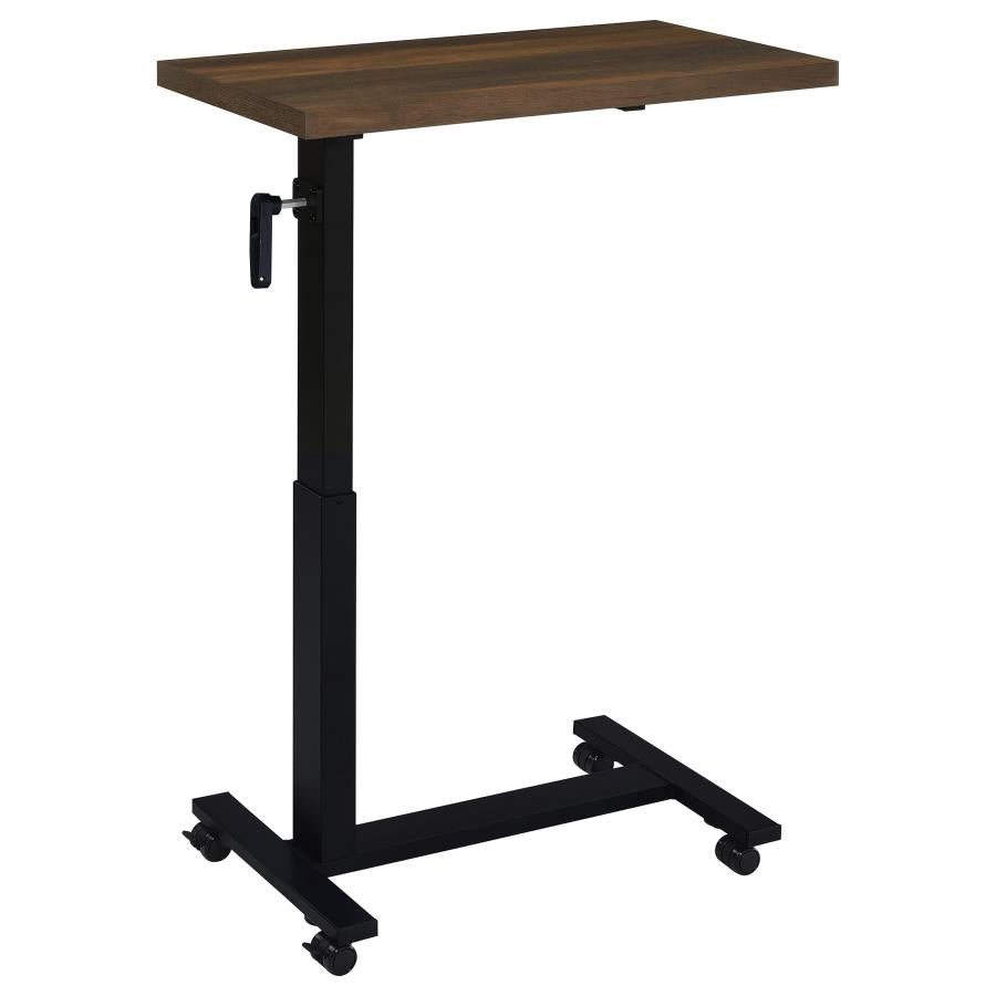 Westpark Height Adjustable Mobile Bedroom C-Table Dark Pine - 315886