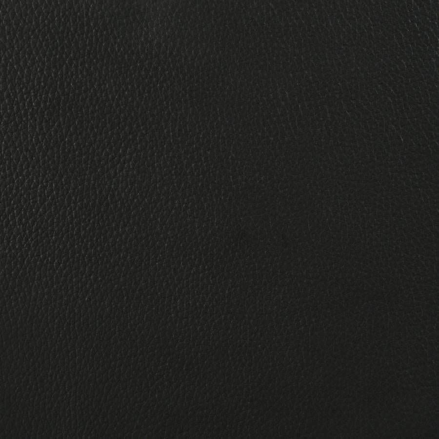 Medley Genuine Leather Eastern King Platform Bed Black - 315911BLKKE