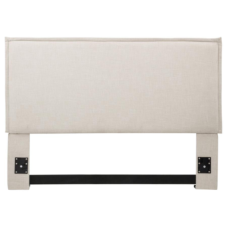 Izzy Upholstered Queen or Full Panel Headboard Sand - 315985QF