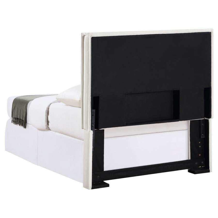 Izzy Upholstered Twin Panel Headboard Sand - 315985T