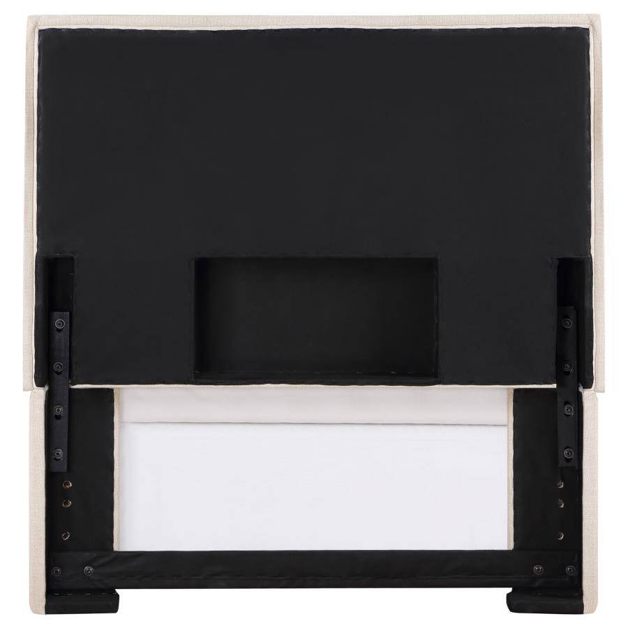 Izzy Upholstered Twin Panel Headboard Sand - 315985T