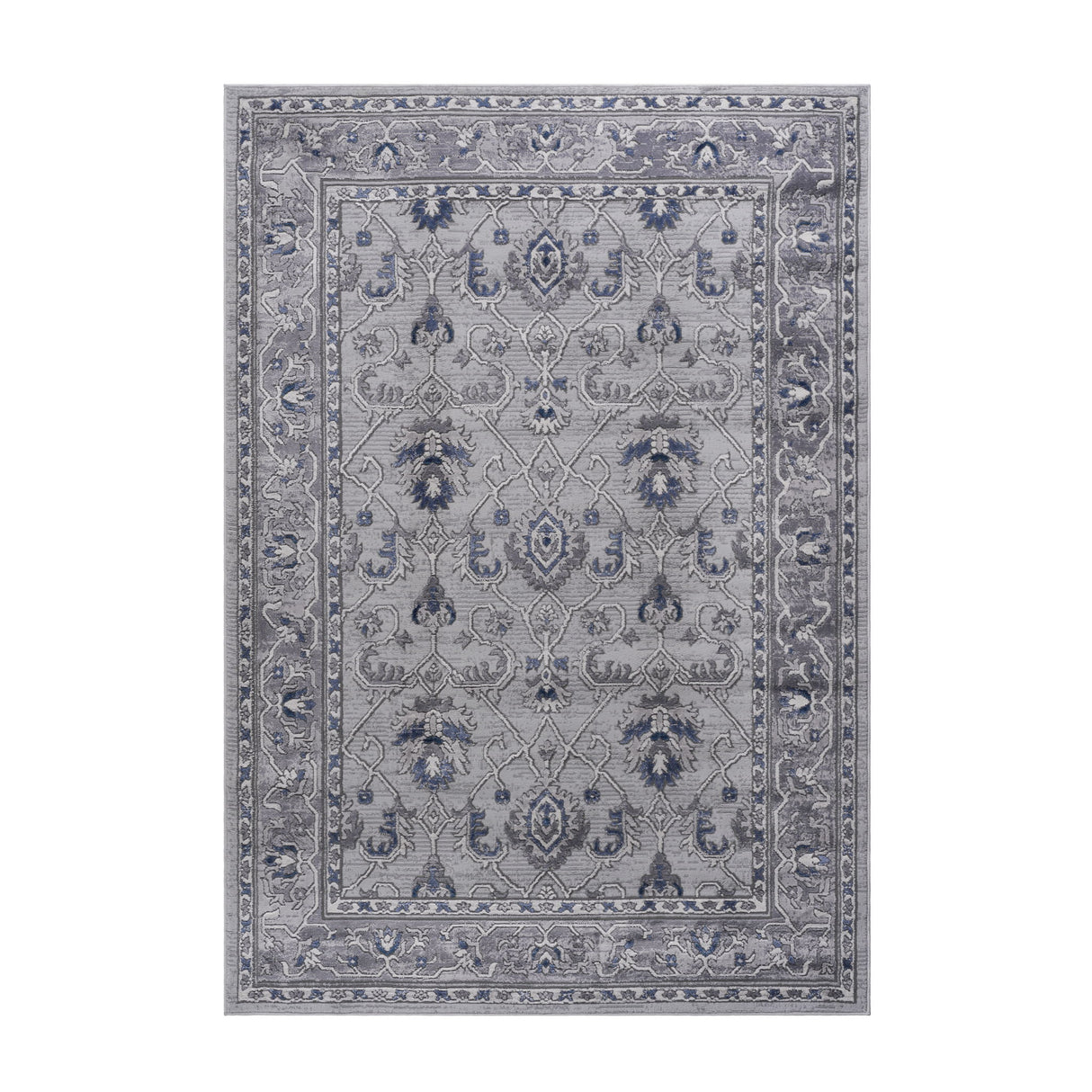 Marfi - 6' X 9' Oriental Area Rug - Gray / Blue