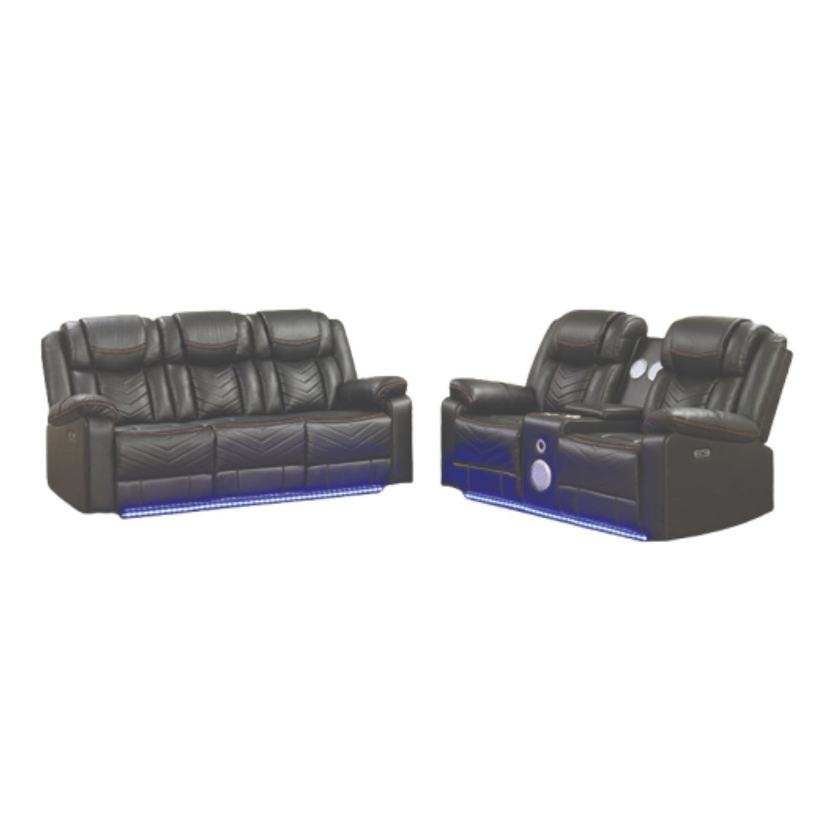 Challenger - LED Power Recliner Set