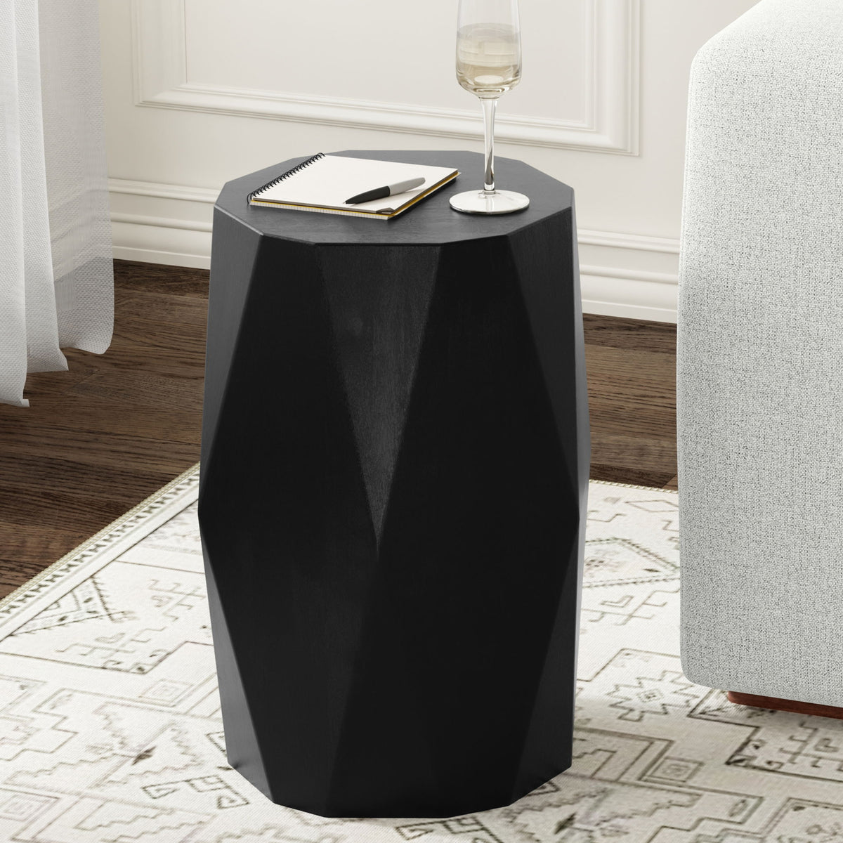 Judson - Side Table - Black