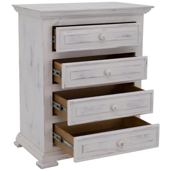VB CHALET WHITE NIGHTSTAND 4 - 3701NSNW