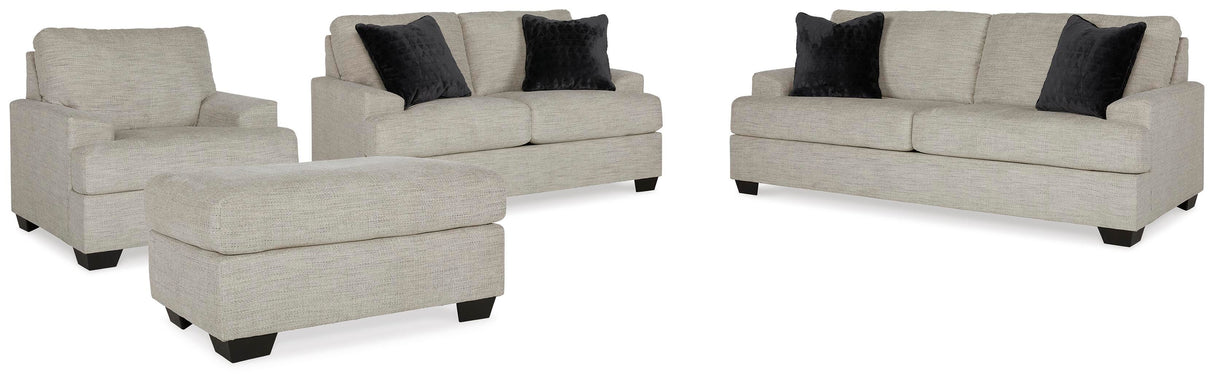 Vayda Sofa, Loveseat, Chair and Ottoman - 33104U3