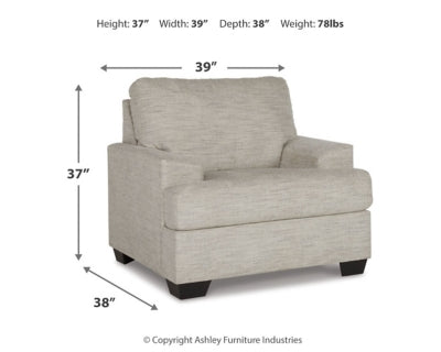 Vayda Chair and Ottoman - 33104U2
