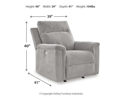 Barnsana Power Reclining Sofa, Loveseat and Recliner - 33201U2