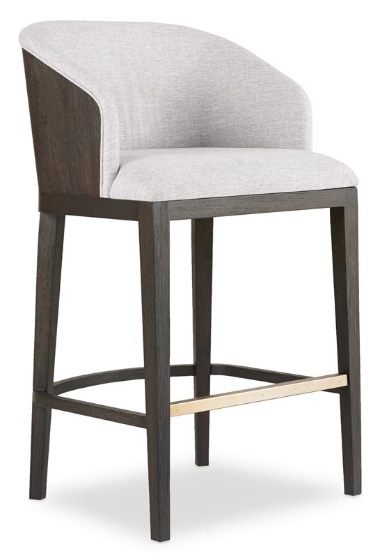 Curata Upholstered Bar Stool - 1600-20860-DKW
