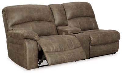Segburg Left-Arm Facing Power Reclining Sofa with Console - 3430359