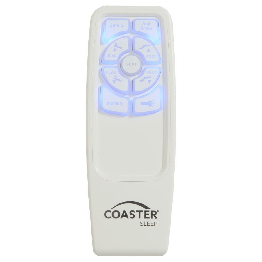 Clara Queen Adjustable Bed Base Grey and Black - 350131Q