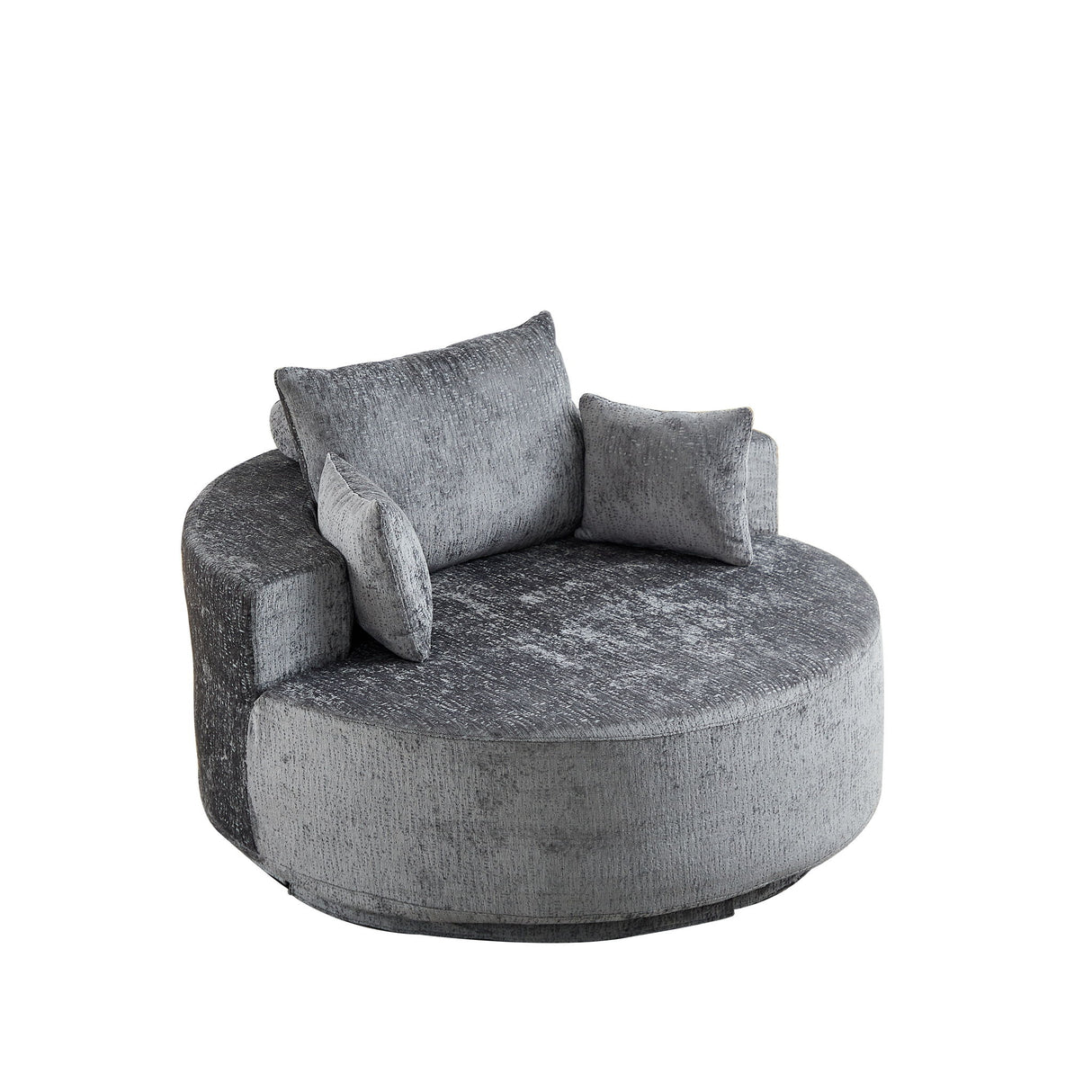 Swivel Chair With Rotating Base For Living Room