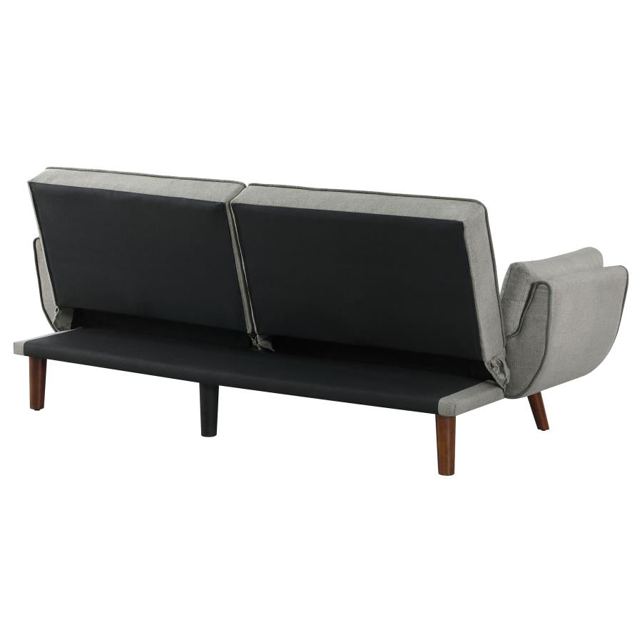 Caufield Upholstered Tufted Convertible Sofa Bed Grey - 360096