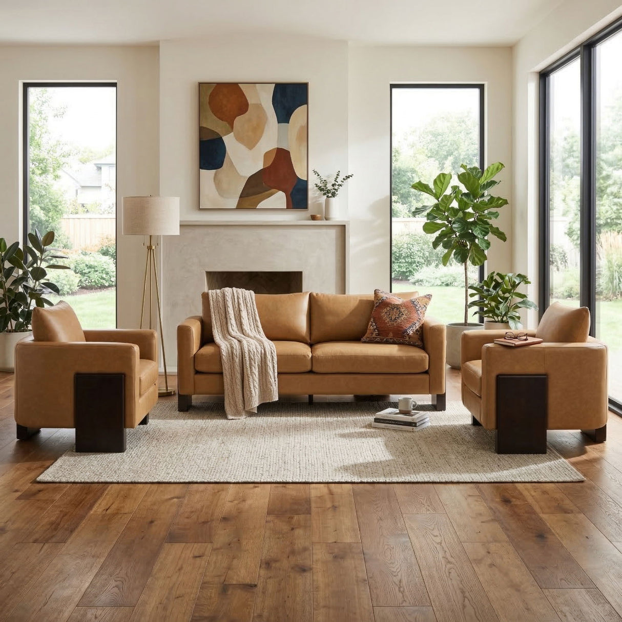 Cozy Sofa Set Oversized Comfy Cloud Sofa Group