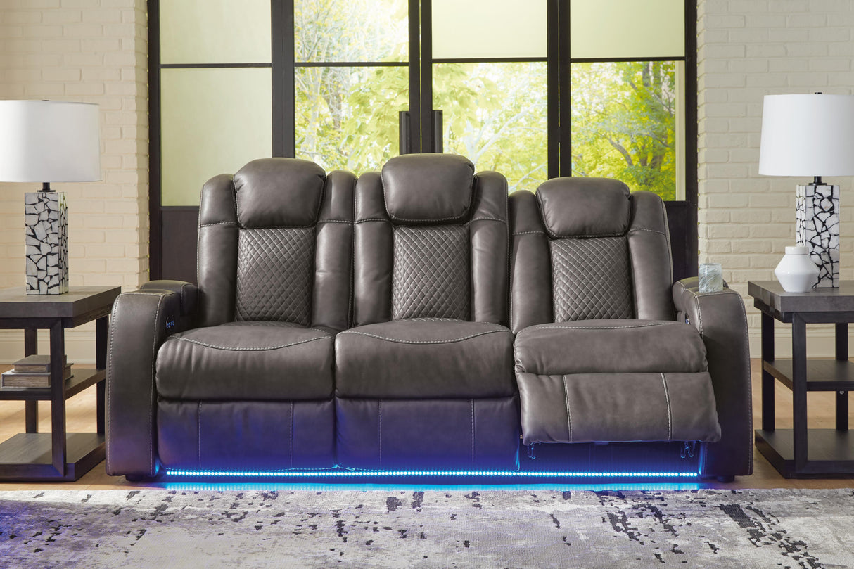Fyne-Dyme Power Reclining Sofa and Power Recliner - 36602U3