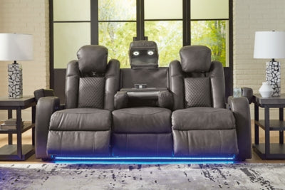 Fyne-Dyme Power Reclining Sofa, Loveseat and Recliner - 36602U2