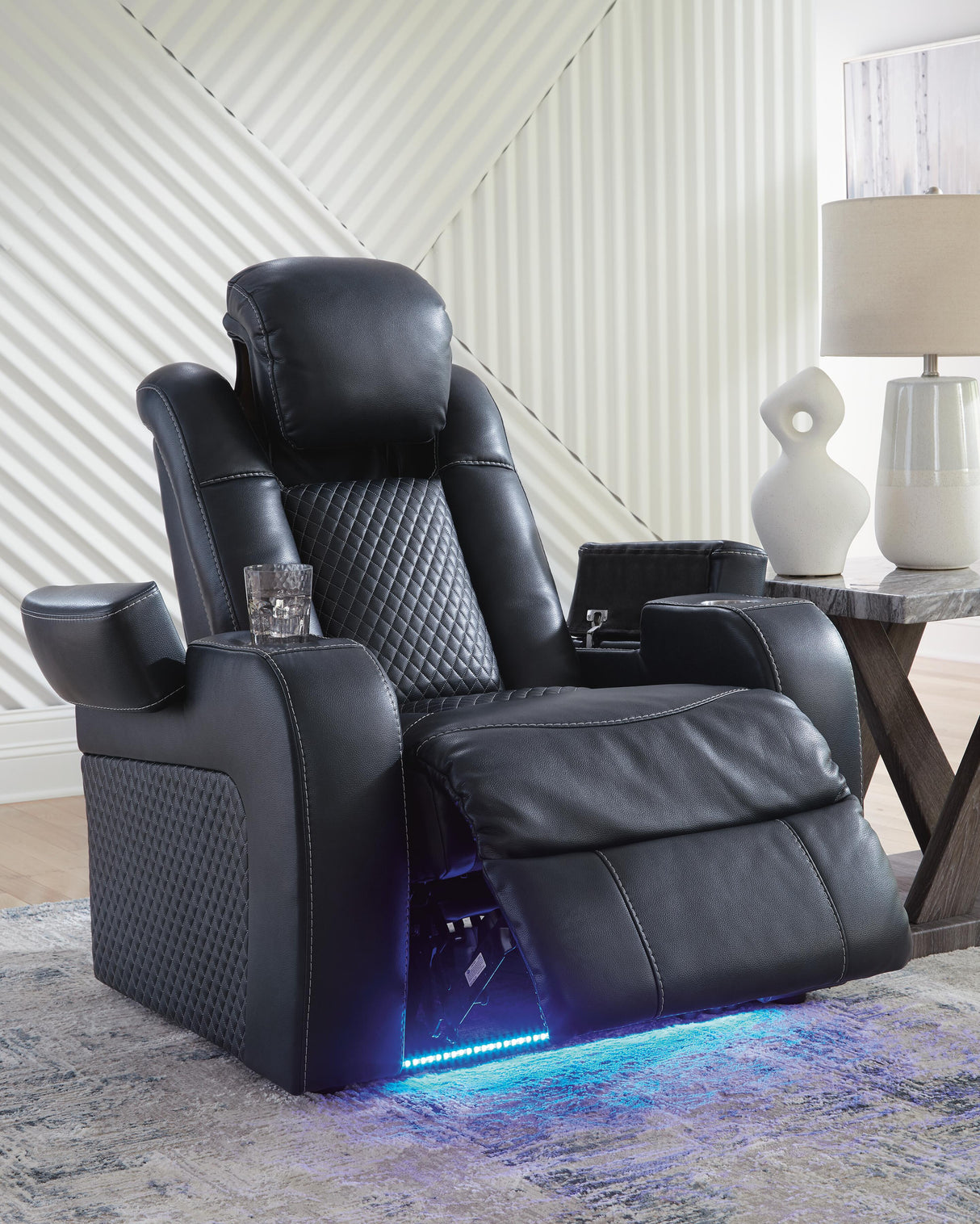 Fyne-Dyme Power Reclining Sofa, Loveseat and Recliner - 36603U2