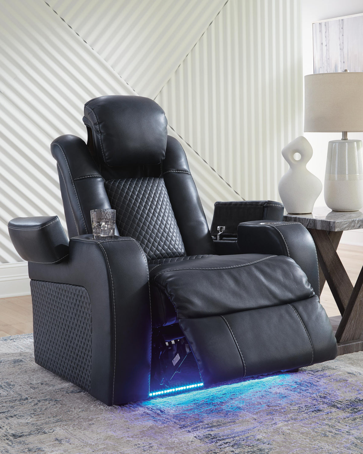 Fyne-Dyme Power Reclining Sofa, Loveseat and Recliner - 36603U2