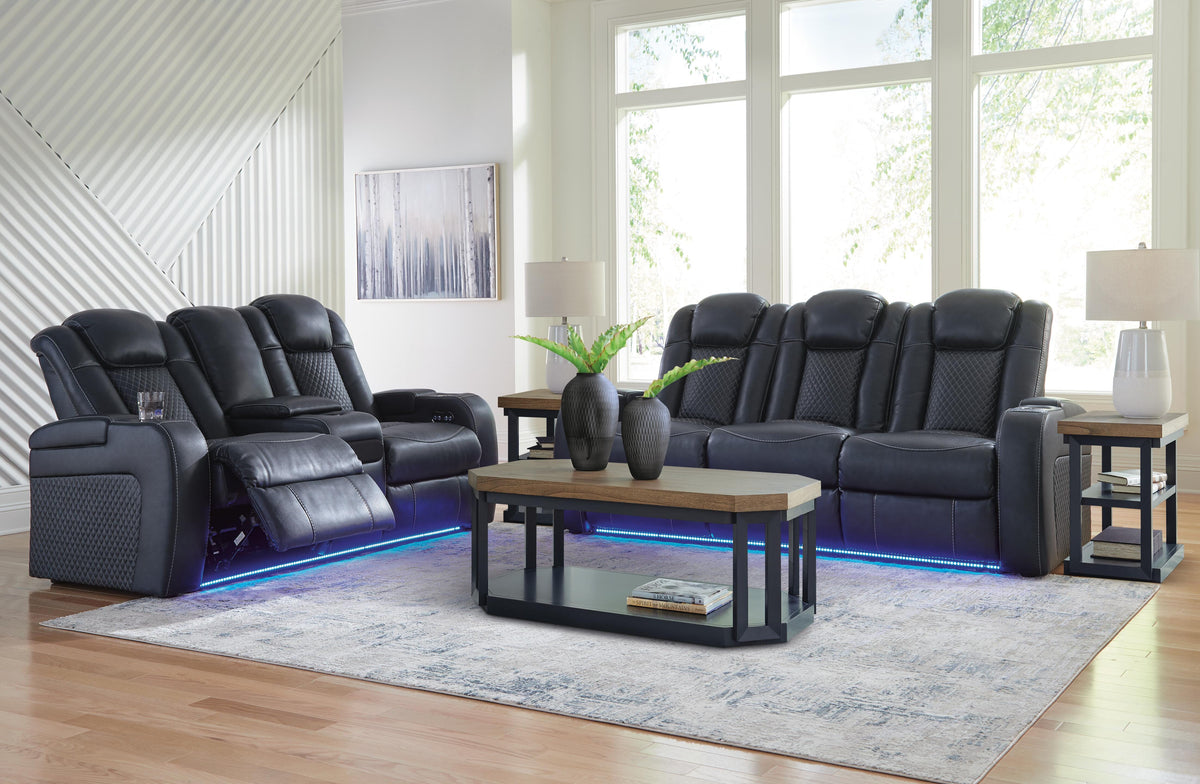 Fyne-Dyme Power Reclining Sofa, Loveseat and Recliner - 36603U2