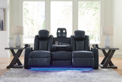 Fyne-Dyme Power Reclining Sofa, Loveseat and Recliner - 36603U2