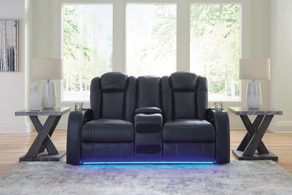 Fyne-Dyme Power Reclining Sofa, Loveseat and Recliner - 36603U2