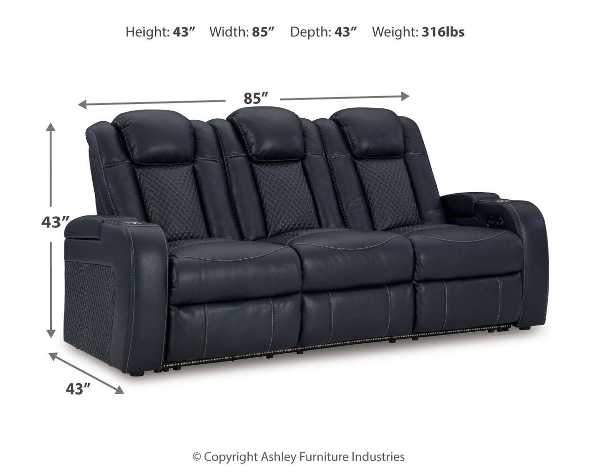 Fyne-Dyme Power Reclining Sofa, Loveseat and Recliner - 36603U2