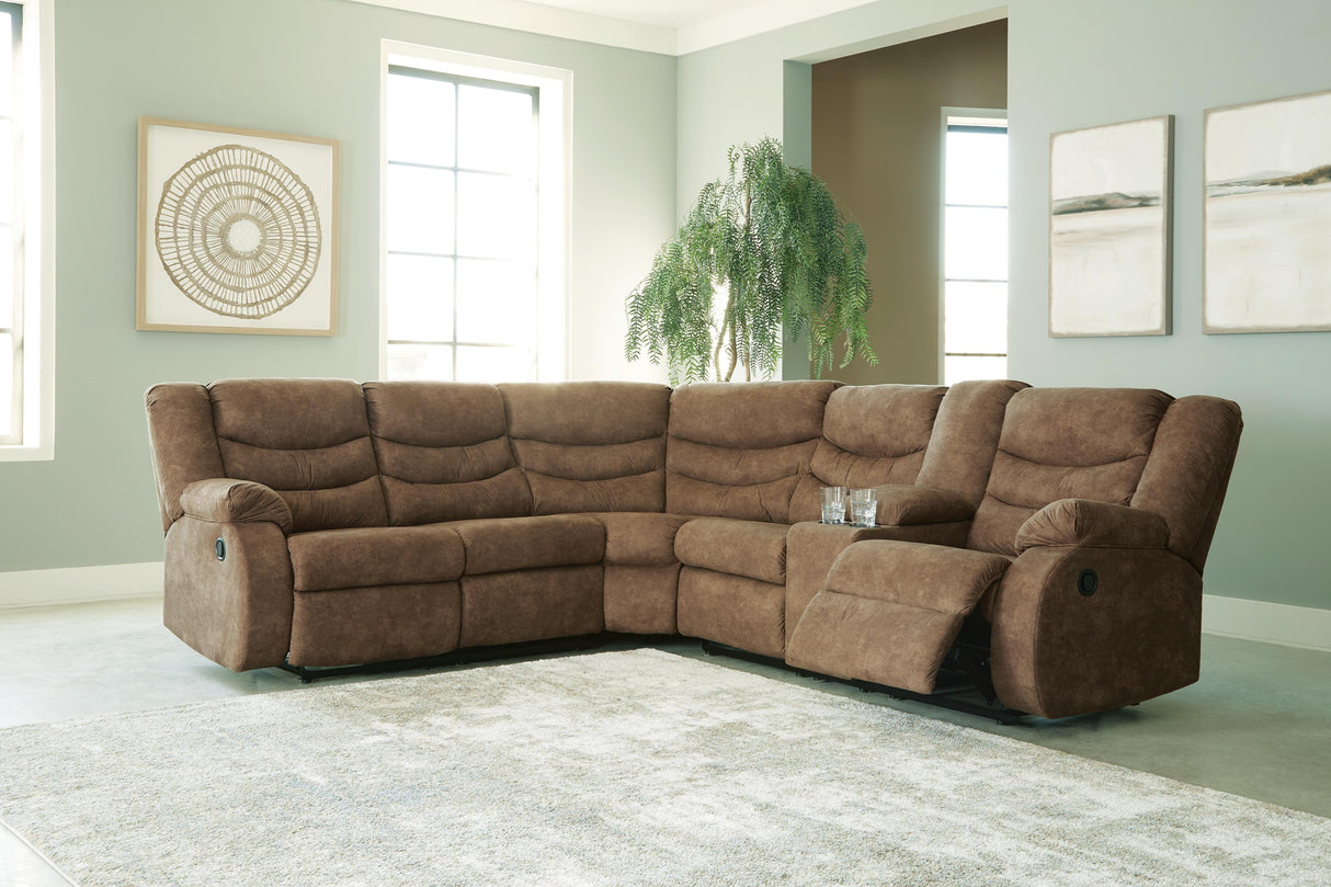 Partymate 2-Piece Reclining Sectional - 36902S1