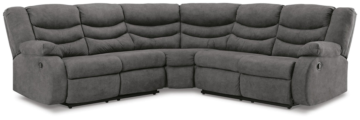 Partymate 2-Piece Reclining Sectional - 36903S2