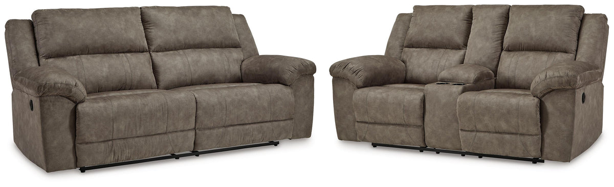Laresview Reclining Sofa and Loveseat - 37203U1