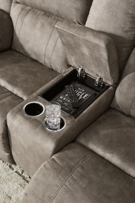 Laresview Reclining Loveseat with Console - 3720394