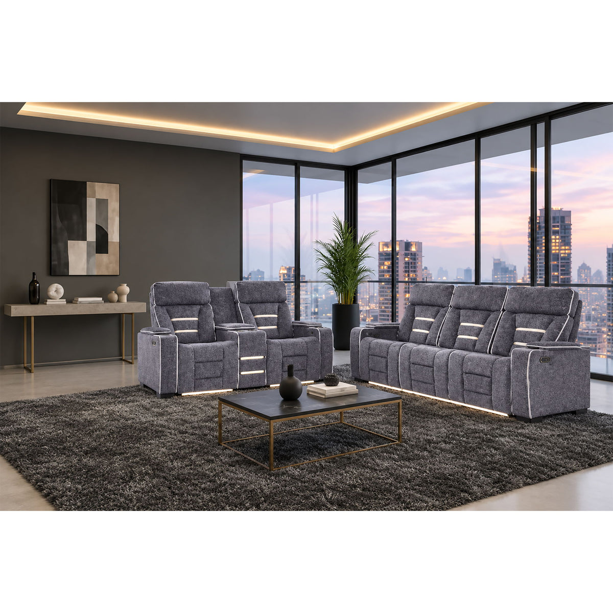 Austin - Power Reclining Set